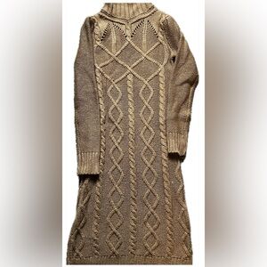 Womens Moda knitted sweater dress